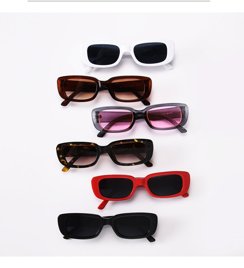 square small frame sunglasses