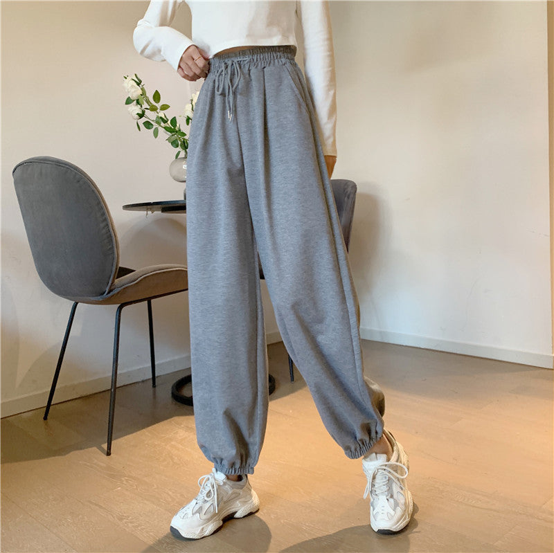 Casual straight sweatpant