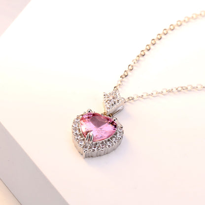 heart necklace, banquet necklace jewelry