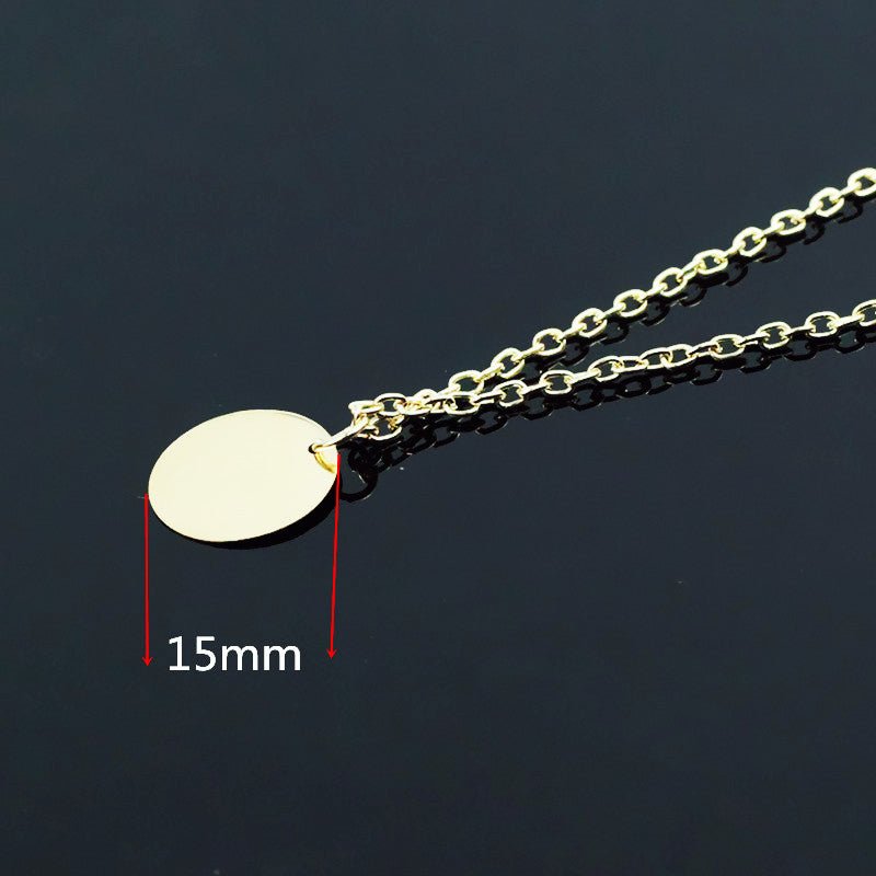 Disc Necklace