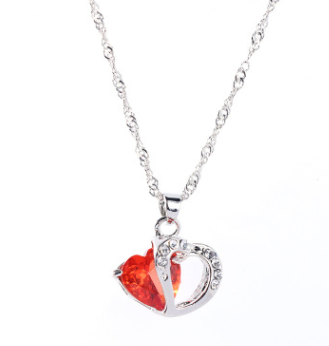 Fashion Heart Pendant Necklace