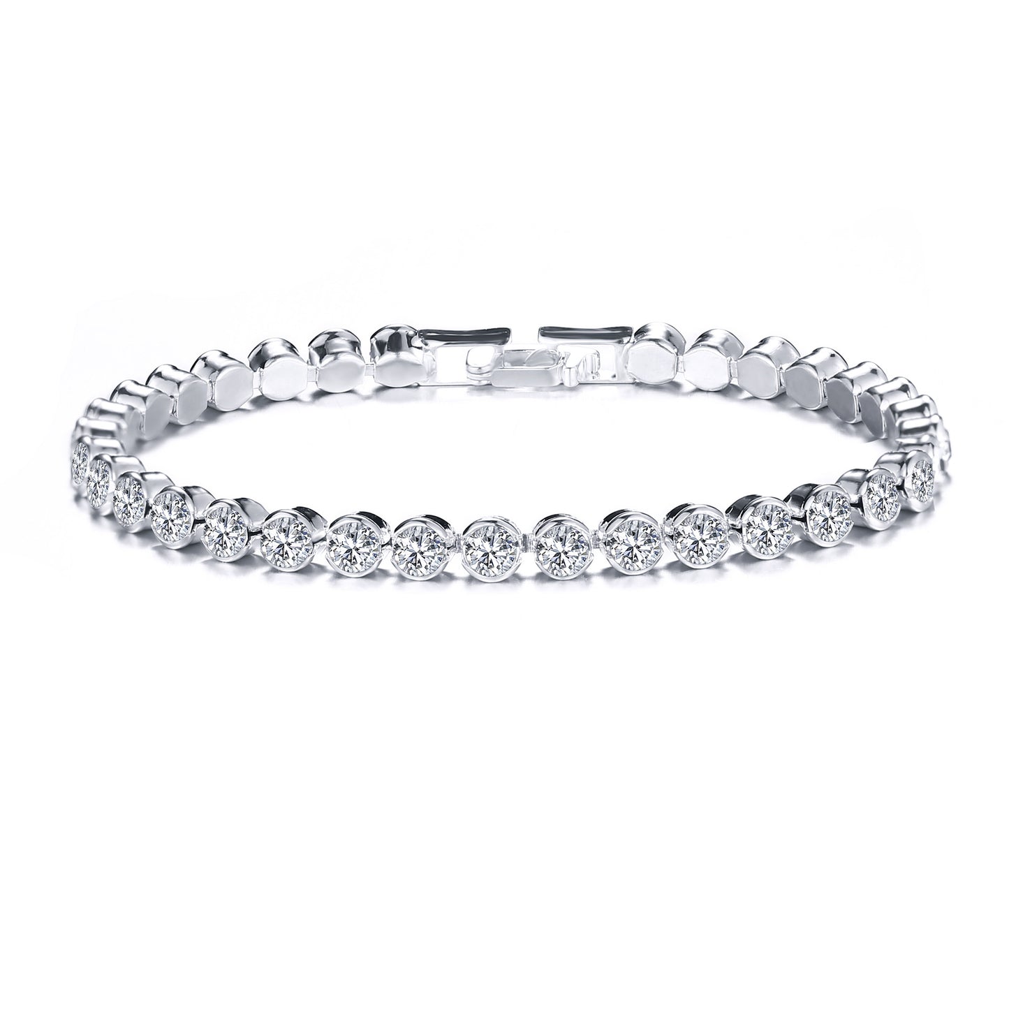 Diamond Single Row Bracelet