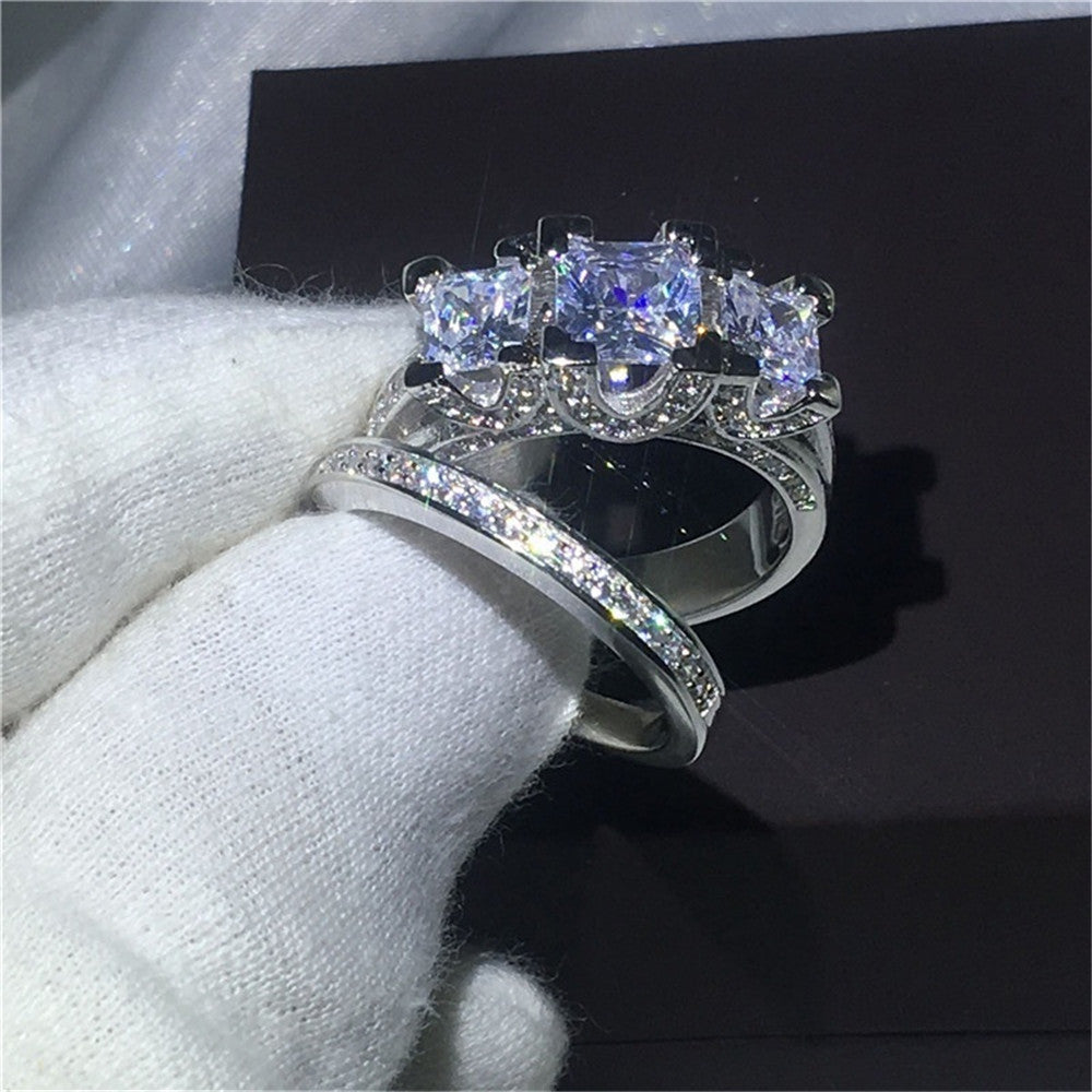 zircon personality diamond ring