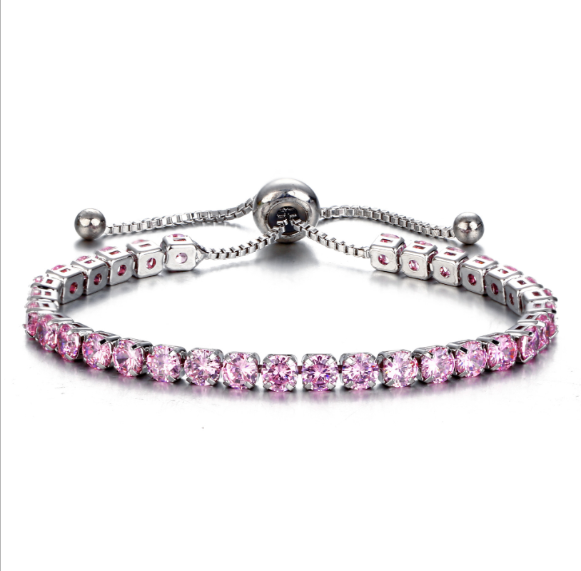 crystal push-pull bracelet