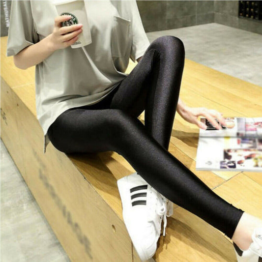 Black gloss legging