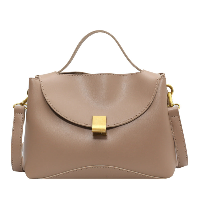 Fashion Leather One-shoulder Flap Bag