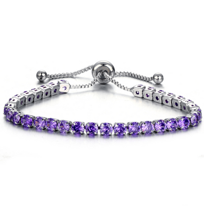 crystal push-pull bracelet