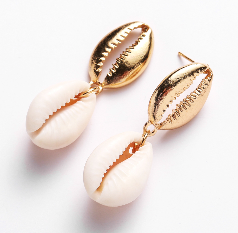 Alloy Shell Earrings