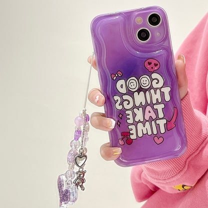 Graffiti Love Chain Mobile Phone Case