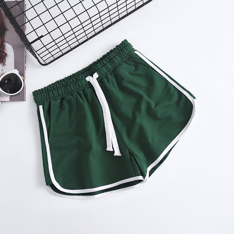 sports casual shorts drawstring short