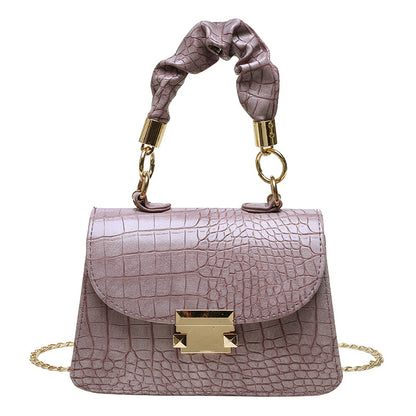 chain single shoulder diagonal bag