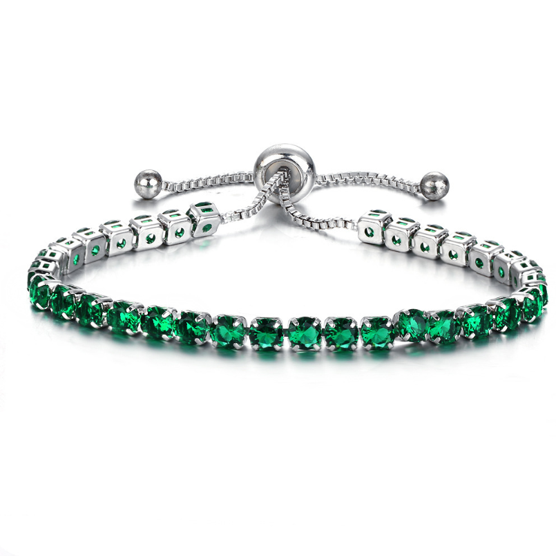 crystal push-pull bracelet