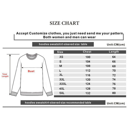 Printed Long Sleeve Loose Crew Neck T-shirt