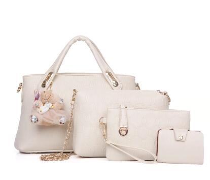 four piece  bag shoulder diagonal handbag