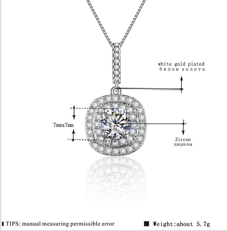 High-grade platinum-plated Necklace