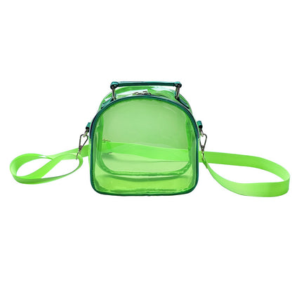 clear crossbody bags Laser Transparent Single Shoulder Crossbody Bag