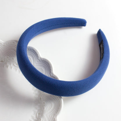 Retro Satin Sponge Headband