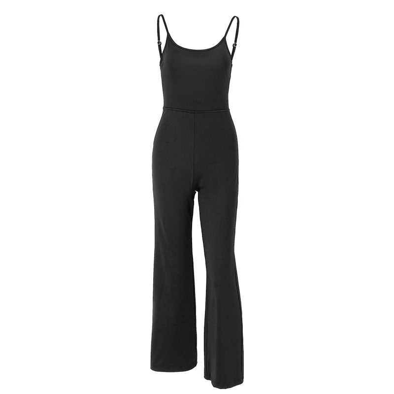 Slim Back Slim Jumpsuit