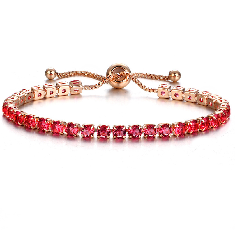 crystal push-pull bracelet