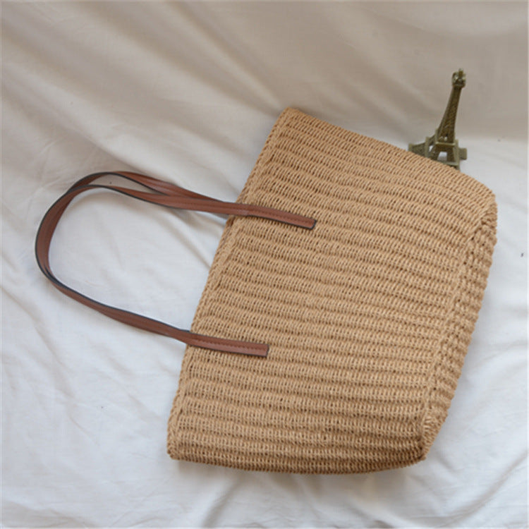 Paper Rope Handbag With Large Capacity