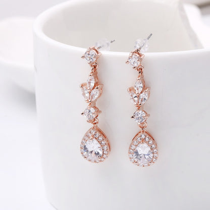 Super flash drop earrings