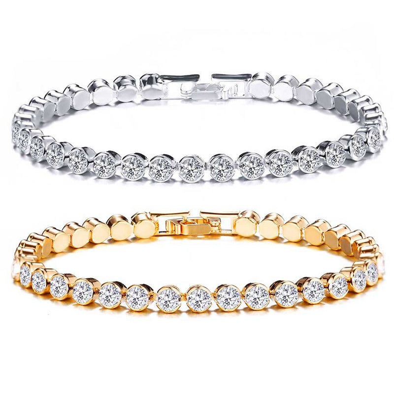 Diamond Single Row Bracelet