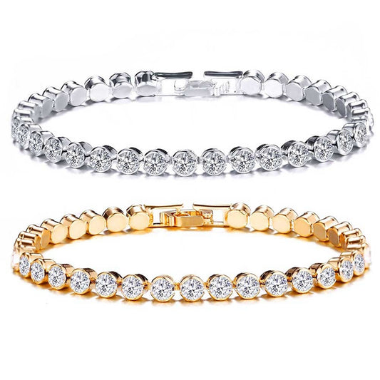 Diamond Single Row Bracelet