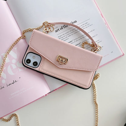 Shoulder Strap Type Card Changer Phone Case