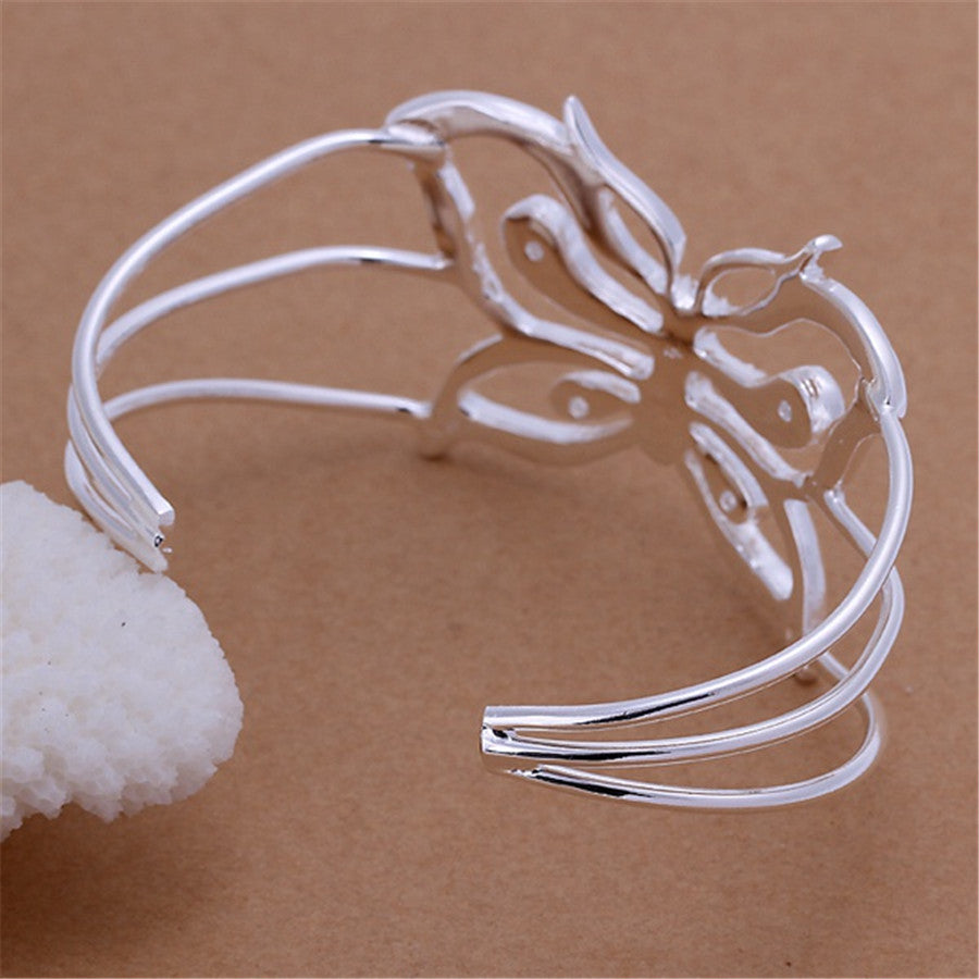 Exquisite Zirconium Crystal Butterfly Bracelet