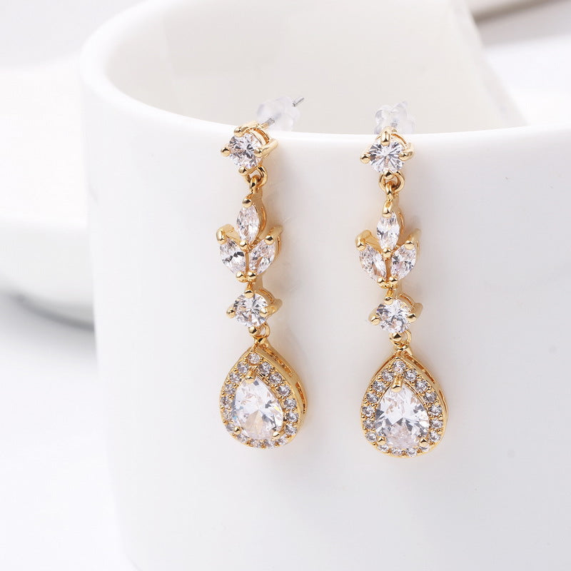 Super flash drop earrings