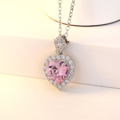 heart necklace, banquet necklace jewelry