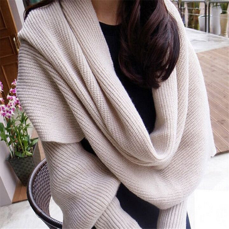 Sweater Scarf Cashmere Clothing Casual Wear