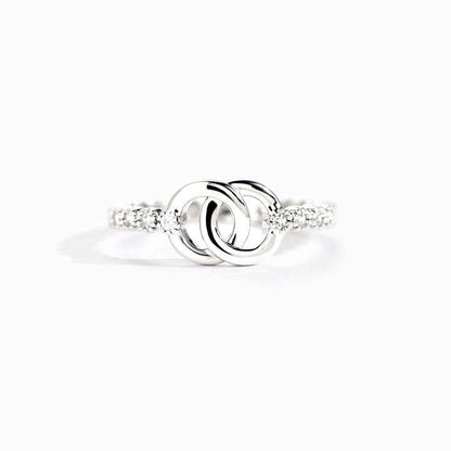 Fashion Women's Double Ring Gift