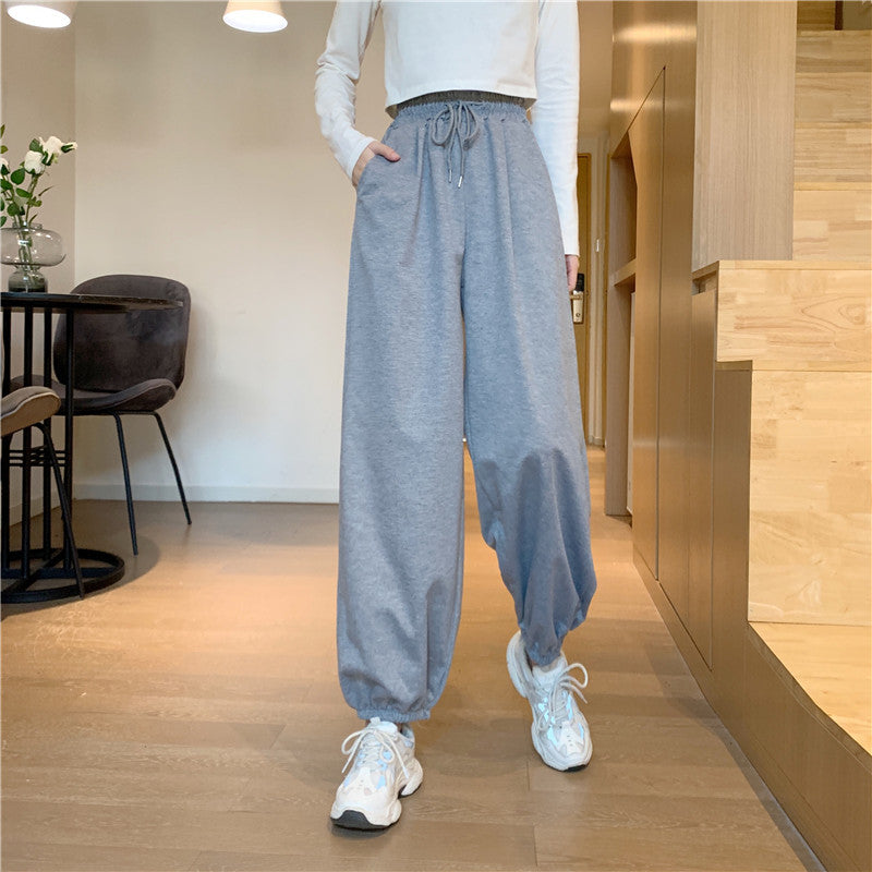 Casual straight sweatpant