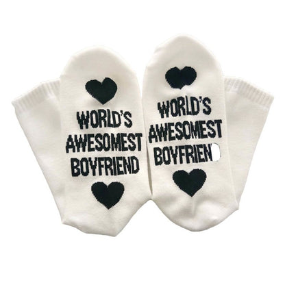 Unisex Men Women Cotton Socks