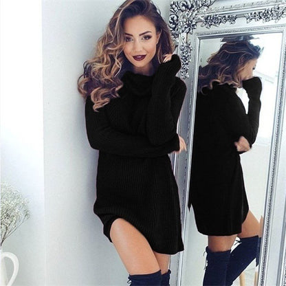 Long Sleeve Sweater Dress