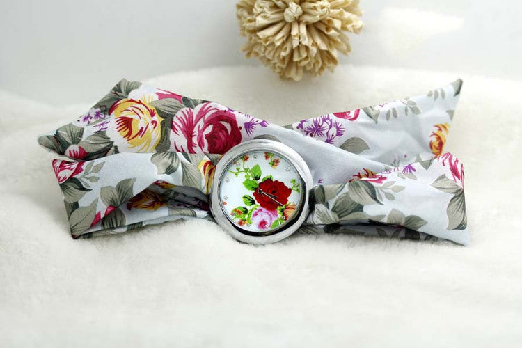 Fashion watch high quality fabric watch