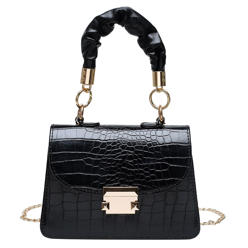 chain single shoulder diagonal bag