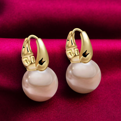 Artificial Pearl Earrings