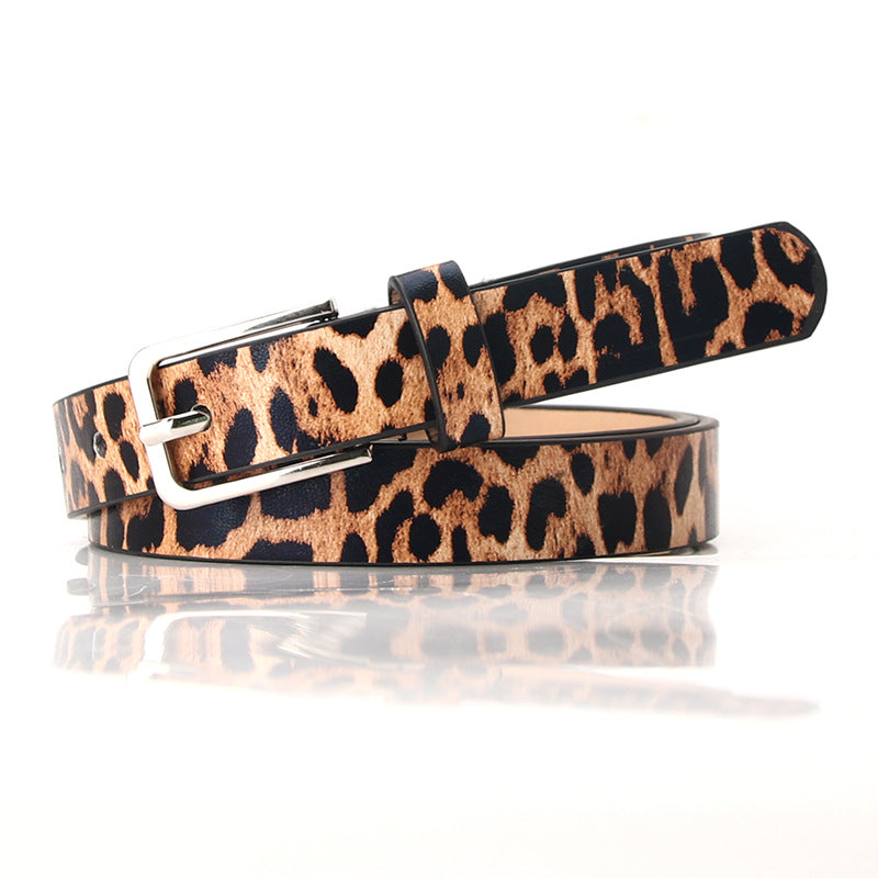 Fashion Zebra Pattern Clothing Decoration Belt