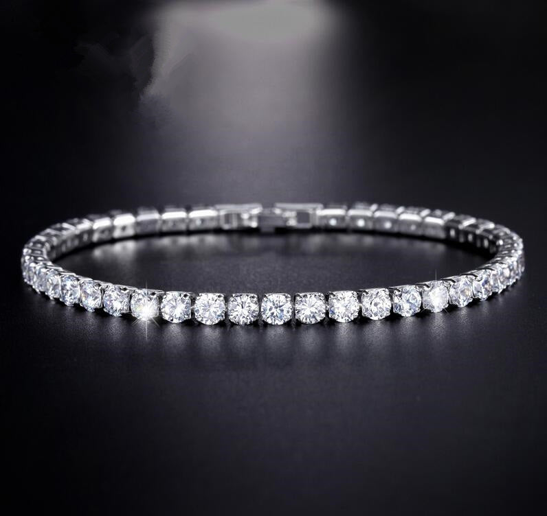 Cubic Zirconia Tennis Bracelet