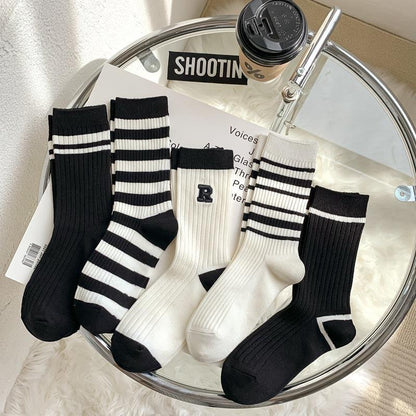 Medium Tube Bamboo Cotton Socks