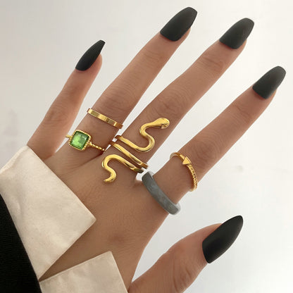 Fashionable Temperament  Ring Niche Design Sense Tail Ring