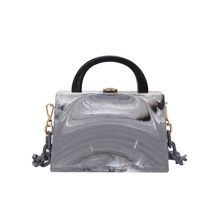 Chain Plastic Crossbody Bag