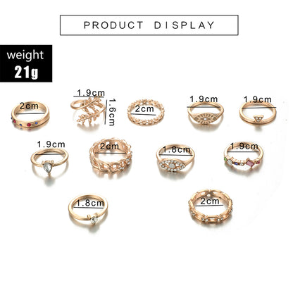 11 piece set ring