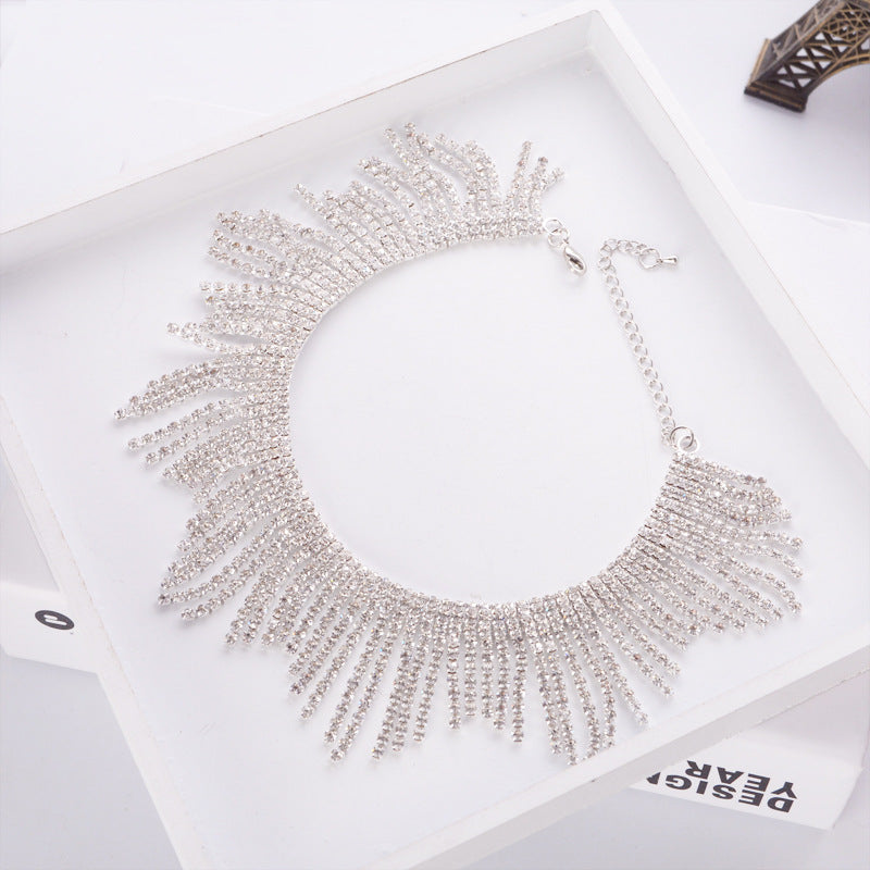 Diamond Necklace Alloy Necklace