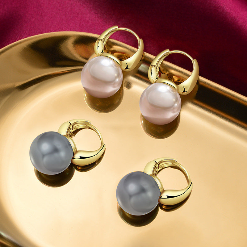 Artificial Pearl Earrings