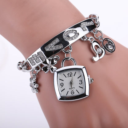 Alloy Bracelet Watch