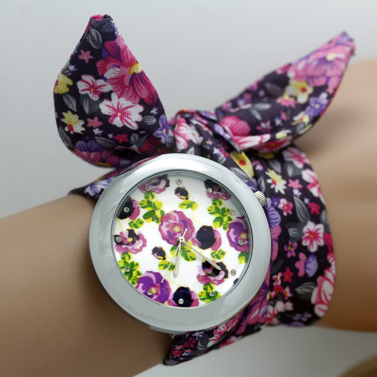 Fashion watch high quality fabric watch