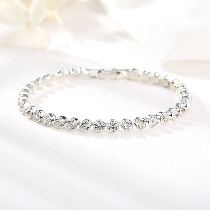 Diamond Single Row Bracelet